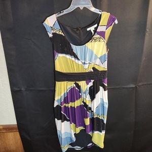 Max and Cleo color block dress